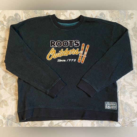 Rare Vintage Roots Outdoors Crewneck - Picture 1 of 5